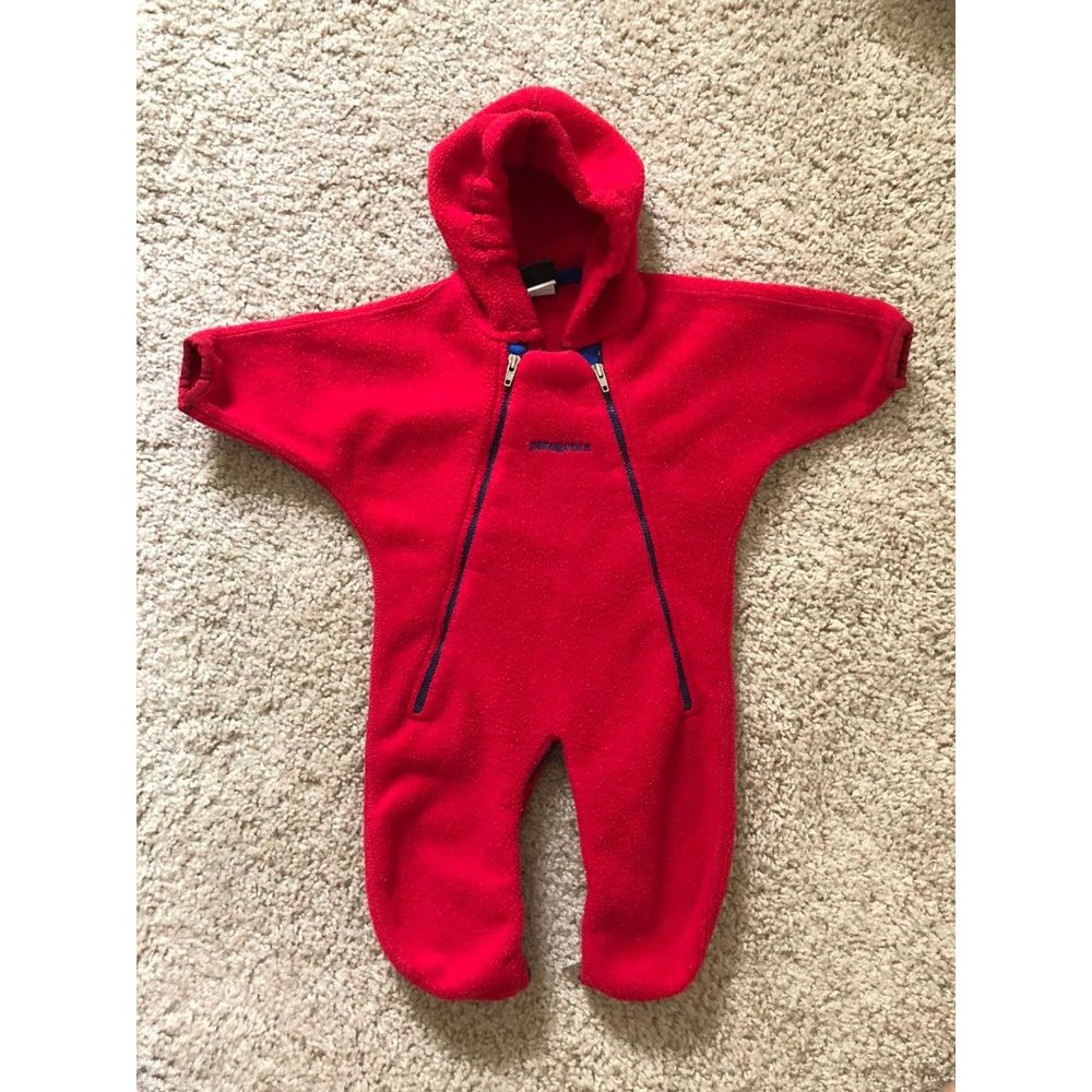 Vintage Patagonia Bunting Fleece Infant Made in the USA